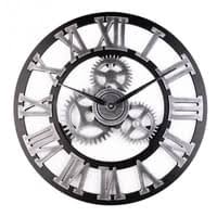 Inspiriert wurde ich von dieser hier bei ikea gibts ne ganz simple und billige uhr (ich glaub 2 €), ziffernblatt könntest du dann ja im notfall auf kartone od ähnliches kleben um das stabil zu halten. Wanduhr Vintage 3d Rahmenlose Wandaufkleber Kaufland De