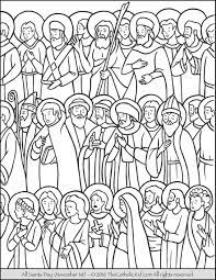 All saints day coloring pages. All Saints Day Coloring Page All Saints Day Saint Coloring Coloring Pages