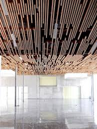 Dealzua Atelier 9 81 Mediateca E Auditorium Eqa Architecture Ceiling Wood Slat Ceiling Architecture