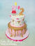 Girly Peppa Pig Birthday Cake