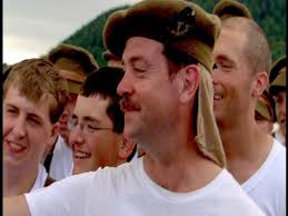 Tim Heller WWI Re-enactor & Justin Trudeau in the cbc "The Great War"