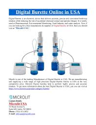 Log in and enjoy your email. Digital Burette Online In Usa By Microlit Usa Issuu