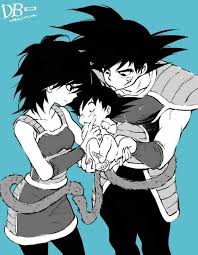 Take care of this anime family and newborn babies!! Bardock Gine And Their Newborn Baby Kakarrot Dragon Ball Art Anime Dragon Ball Dragon Ball Z