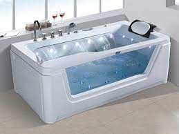 Two handles make moving this tub a breeze. Custom Whirlpool Jacuzzi Tub Bathtubs With Berth For Two People Xavier