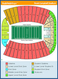 Doak Campbell Stadium Seating Chart Share On Doak Campbell