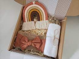 Baby Girl Gift New Baby Gift Set Box Gift For New Baby Girl Etsy Baby Gift Sets Baby Girl Gifts Newborn Gift Boxes