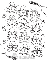 The holiday decor pros at hgtv share 8 tips for opting for a more colorful palette this christmas. Free Gingerbread Man Coloring Page