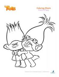 Trolls trolls coloring page poppy. Trolls Coloring Pages And Printable Activity Sheets And A Movie Review