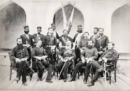 British Army Officers in India, 19th ...