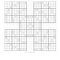 I will show you how to make a custom puzzle. Samurai Sudoku Puzzle 4