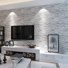 Pin By Interiorminded On Interior Design Wallpaper Living Room Brick Wallpaper Living Room Bedroom Decor Lights