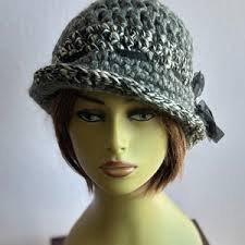 Crochet Bucket Hat. Crochet Cloche Hat. Cognac or 67 Colors. Hat With a  Brim. Fashion Warm Autumn Fall Winter Accessory. Gift for Her.