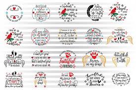Download Memorial Svg Bundle Digital Files 354609 Svgs Design Bundles Memorial Ornaments Pet Memorials In Memory Of Dad