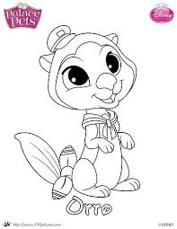 Printable Princess Palace Pets Coloring Page Of Otto Princess Coloring Pages Princess Palace Pets Coloring Pages