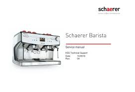 Check spelling or type a new query. Schaerer Barista Service Manual Pdf Download Manualslib