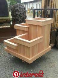 Diy Wooden Planter Box Click Pic For 20 Diy Garden Ideas On A Budget Diy Backyard Ideas On A Budge Diy Wooden Planters Wooden Planter Boxes Wooden Planters