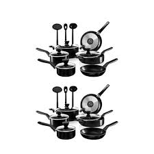 Ready within 2 hours with pickup. Nutrichef Nccwa13 Aluminum Nonstick Home Cooking Kitchen Cookware Pots And Pan Set With Lids And Utensils 26 Piece Set Black Target