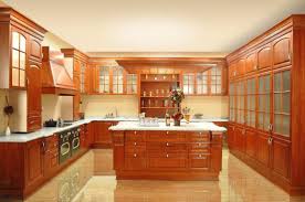 I love this teak color as well kitchen cabinets custom made. China American Villa Teak Wood Kitchen Cabinet China Antique Kitchen Cupboard Customized Solid Kitchen Cabinet