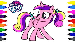 My Little Pony Young Princess Cadence Coloring For Kids Youtube Princess cadence coloring pages princess cadence coloring pages. my little pony young princess cadence coloring for kids