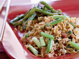 To make this chicken fried rice recipe, you'll first add the oils and diced chicken to a large skillet. 22 Fried Rice Recipes Cooking Light
