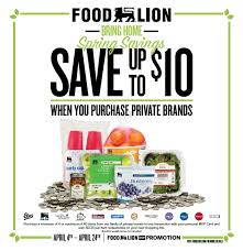 Sales and deals at food lion. Food Lion Customers Can Save Up To 10 When They Buy Private Brand Products April 4 April 24 Business Wire