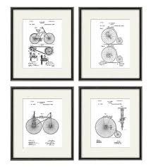 Bike Art Patent Print Bicycle Print Art Print Patent Poster Etsy Sports Wall Art Bike Art Patent Prints