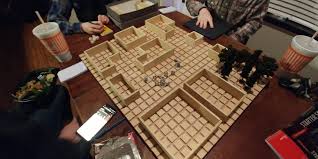 Oc Custom Dnd Board And Walls My Friends And I Made Today Dnd Dnd Chess Board Custom