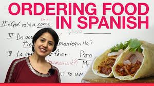 Learning Spanish Ordering Food In Spanish Www Fu Tenerife Com Spanish Food Unit Spanish How To Speak Spanish