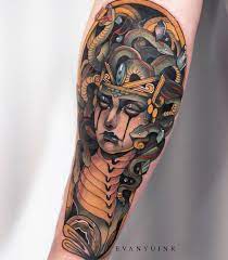 Medusa Neo Trad Neo Traditional Tattoo Tattoo Background Tattoo Fantasy