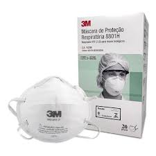 Mascara pff2 aura 9320+br 3msku: Kit Com 20 Mascara De Protecao Pff2 3m 8801h Leroy Merlin
