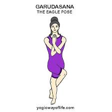 Garudasana The Eagle Pose In 2020 Yoga Poses Eagle Pose Yoga Asanas