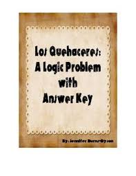 Los Quehaceres A Logic Problem About Spanish Chores Logic Problems Logic Review Activities