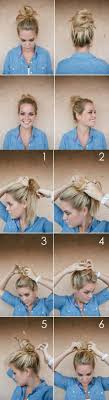 A half bun at the top of your head is a. 20 Gorgeous 5 Minute Hairstyles To Save You Some Snooze Time Diy Crafts