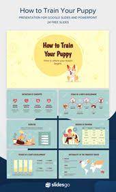 Prepare A Lesson On How To Train Puppies With This Funny Presentation Available As Google Slides Th Powerpoint Training Your Puppy Powerpoint Design Templates