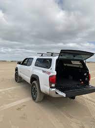 (basic shell) 210kg fully kitted. White 2018 Trd Or With Leer 100r Camper Shell Tacoma World