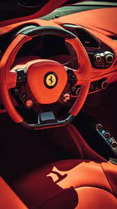 1440x2560 Ferrari Car Steering Interior Wallpaper Ferrari Car Luxury Cars Super Cars