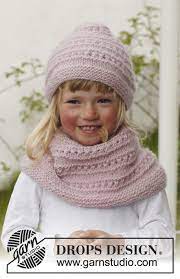 Free tutorial with pictures on how to make a neck warmer in under 120 minutes by sewing with fabric, thread, and sewing machine. Mini Me Drops Children 23 11 Free Knitting Patterns By Drops Design