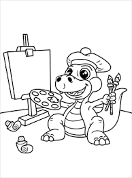 Elke kleine jongen heeft wel een periode dat hij helemaal gefascineerd is door dinosaurussen. Kids N Fun 20 Kleurplaten Van Dino Kids