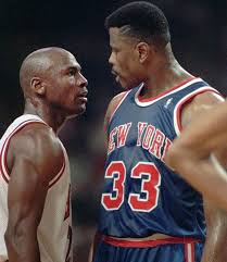 Jordan And Ewing In 2020 Knicks Basketball Players Nba Fun To Be One