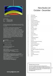 Anhui zhongtian petrochemical co., ltd. New Books List October December Palgrave