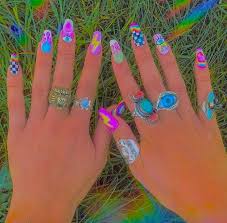 Caroooool Vintage Nails Pretty Acrylic Nails Hippie Nails Follow our easy guide to remove acrylic nails safely without wrecking or ruining your natural nails. acrylic nails