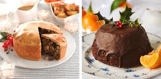 A christmas pudding, having been doused with brandy and with a sprig of holly on top, is traditionally carried, flaming, to the table. 45 Best Vegan Christmas Recipes For Your Vegan Christmas Dinner