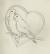 Cute Love Birds Sketch