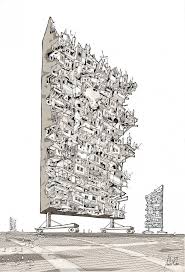 Galeria De Arte Y Arquitectura La Persistencia Del Trazo Por Andre Rocha 5 Dibujo De Arquitectura Ilustracion De Paisaje Dibujos De Arquitectura