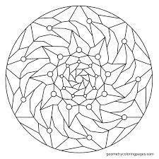 Fractal Coloring Pages Geometric Coloring Pages Mandala Coloring Pages Pattern Coloring Pages