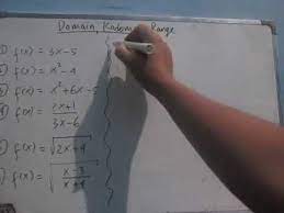 Maybe you would like to learn more about one of these? Cara Mencari Domain Kodomain Dan Range Fungsi Sma Youtube