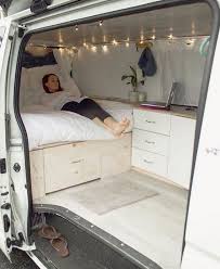 83 Best Camper Van Conversion That Ready For Hitting The Road Page 59 Of 85 Van Interior Campervan Interior Van Life Diy