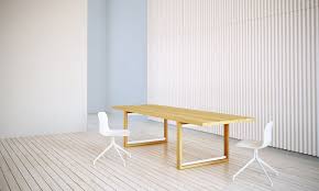 What Is The Purpose Of A Dining Table For The Bridge Table By Studio Brovhn The Beauty And Deceiving Simplicity Of Furniture New Furniture Interior Furniture