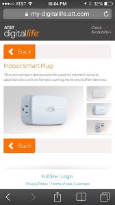 Indoor Smart Plug From At T Digital Life San Diego 951 249 6760 Smart Home Automation Home Automation Smart Plug