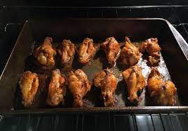Healthier Oven Baked Chicken Wings Leanmeankitchen A Healthy Recipe Blog Leanmeankitchen